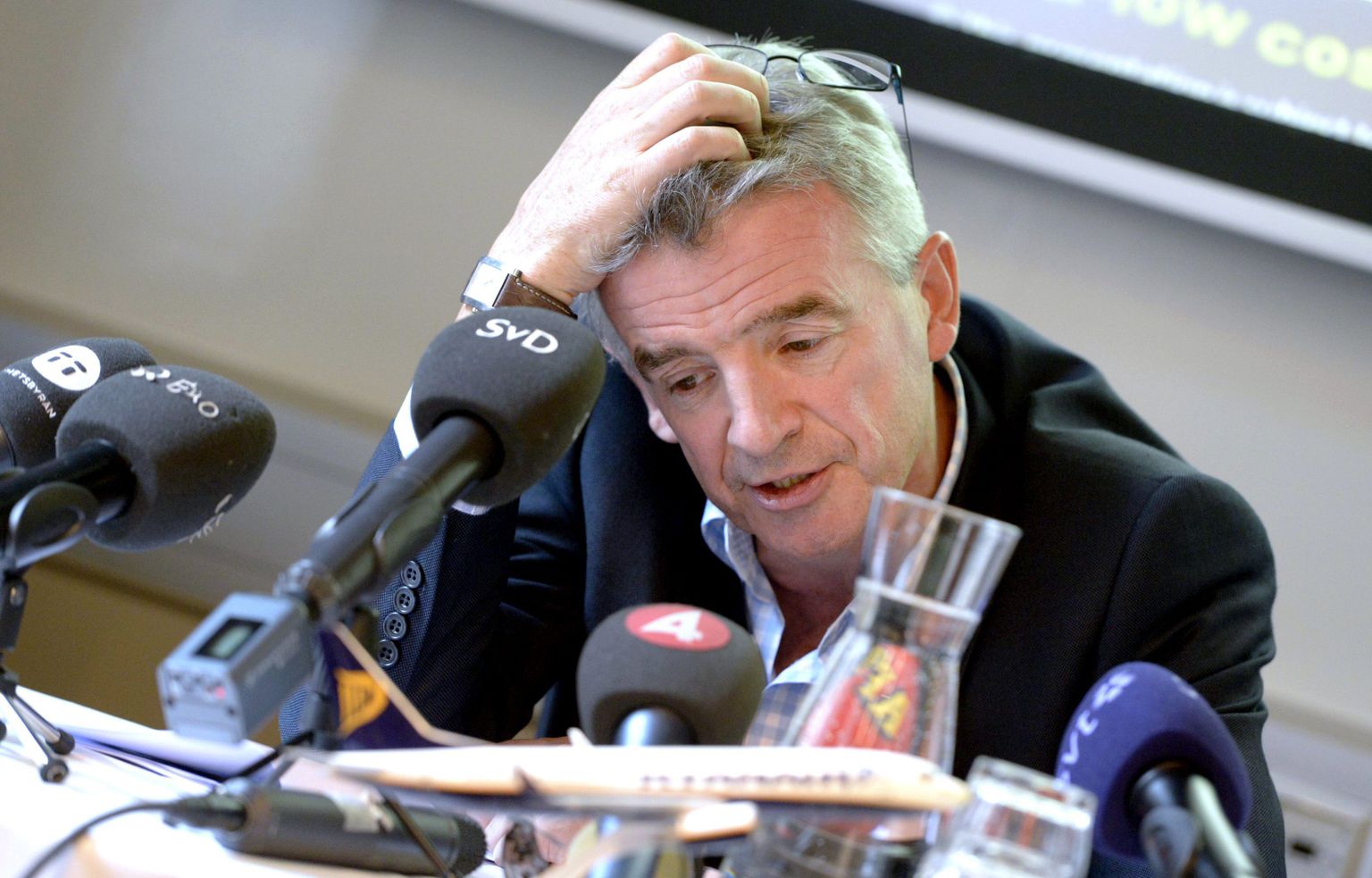 Ryanairi juht Michael O'Leary tunnistas, et on teinud ettevõtte juhtimisel vigu.