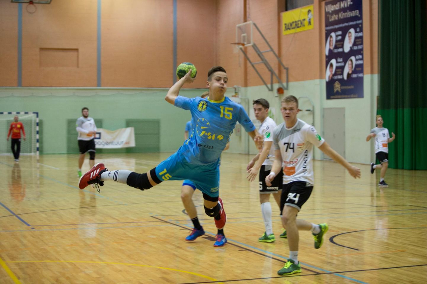 Viljandi HC meeskonna mängija Mihkel Lõpp sahistas kolmapäevases kohtumises Aruküla/Audentesega väravat neli korda.