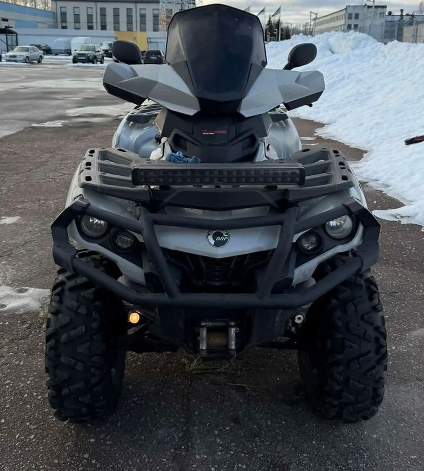 Выставленный на аукцион квадроцикл.