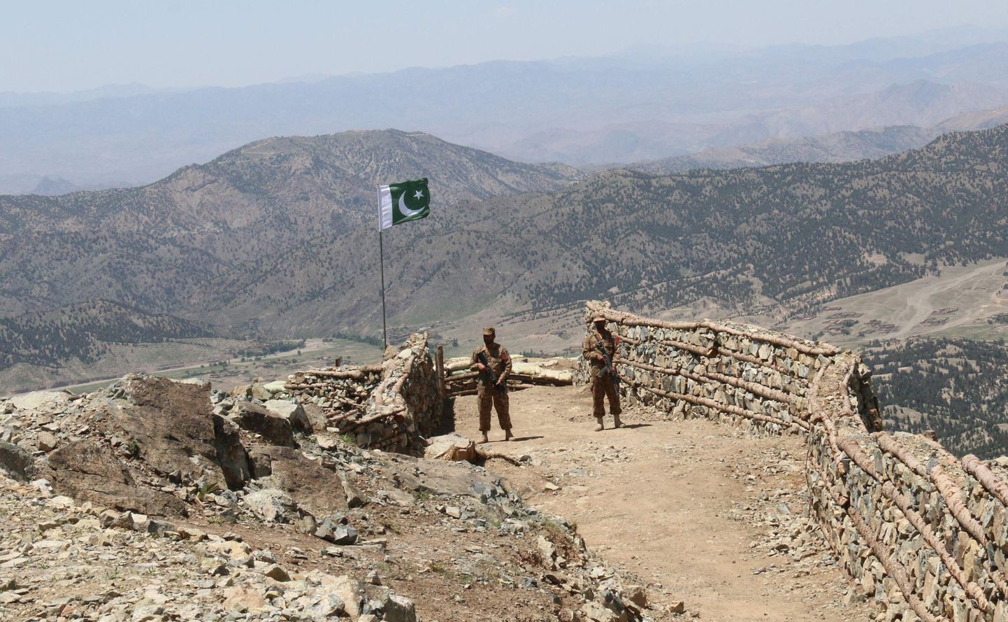 Pakistani sõdurid Põhja-Waziristanis.