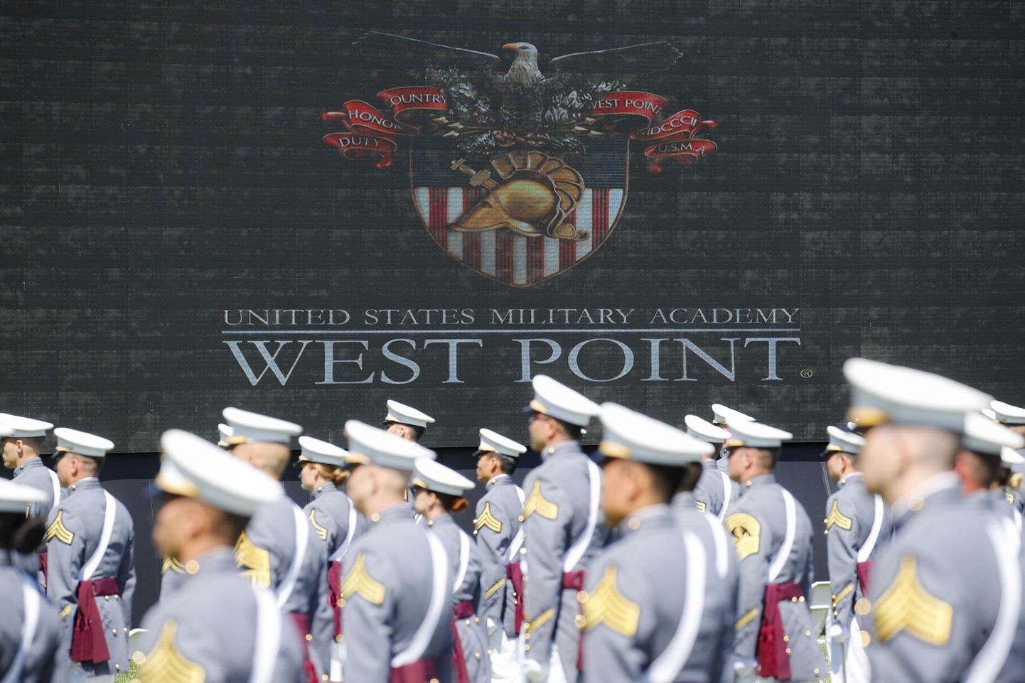 West Pointi lõputseremoonia 2020. aasta juulis.