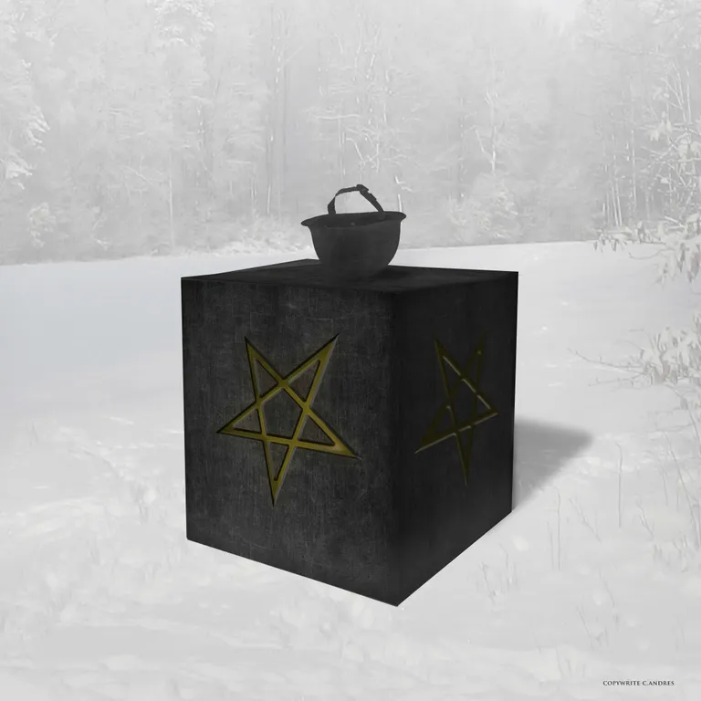 Satanistliku templi kavandatav monument