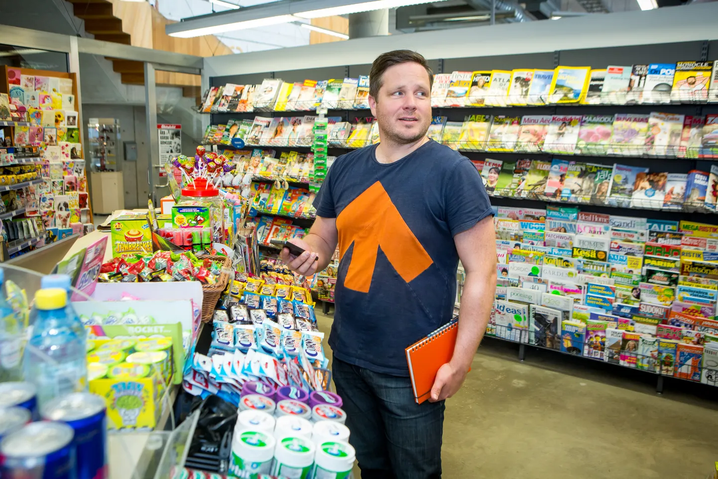 EHTNE MÄRK R-KIOSKISSE: Sügisest jõuavad märgistatud tooted laevadel asuvatesse R-Kioskitesse paremas väljapanekus, kinnitab Koit Kelder.