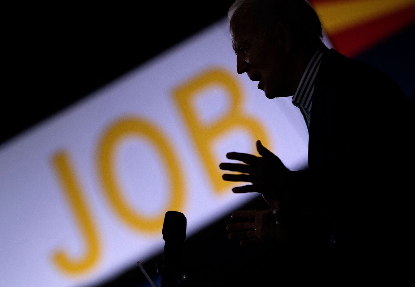 Joe Biden 2020. aastal Arizonas kõnet pidamas.