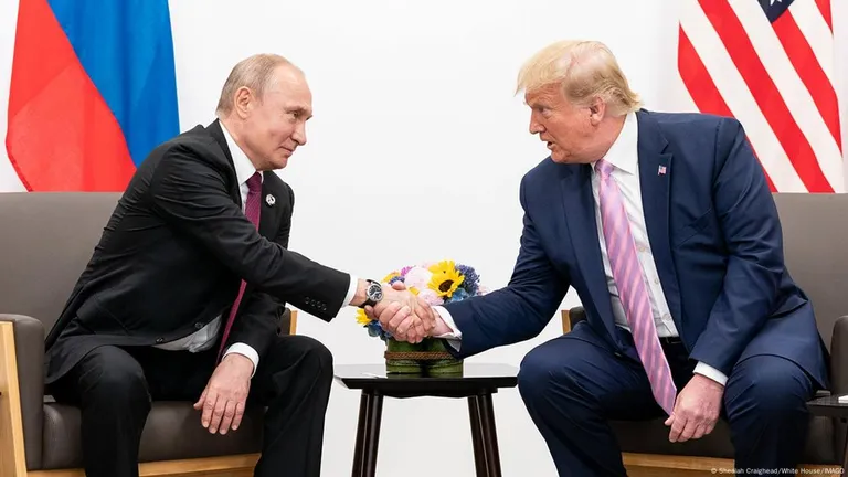 Президенты Путин и Трамп, 2019 год