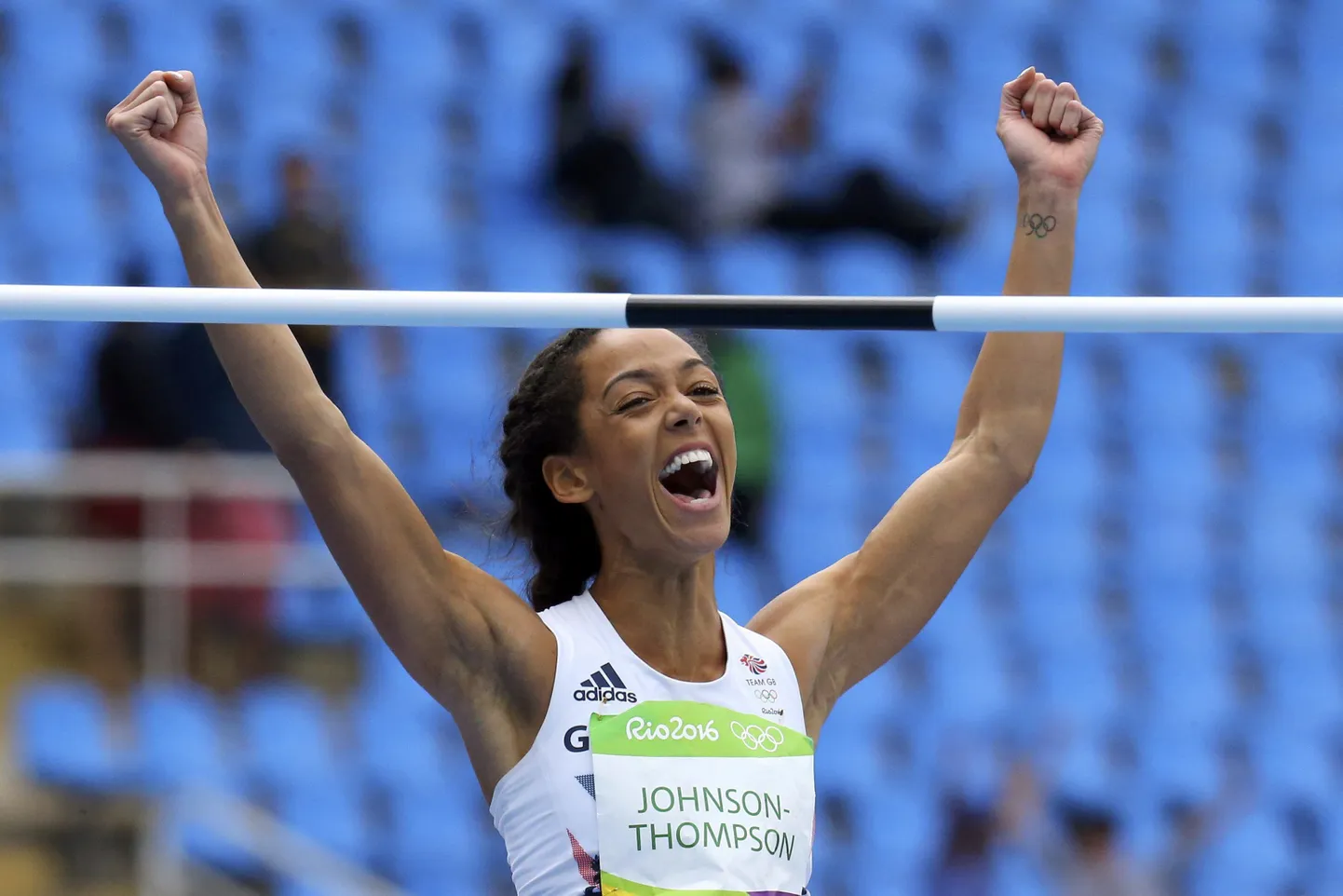 Katarina Johnson-Thompson oli üks neist, kes sai seitsmevõistluse kõrgushüppes üle kõrgusest 1.98.