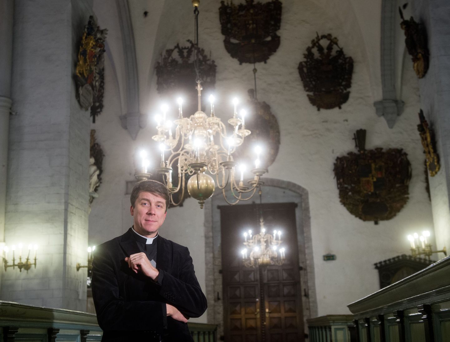 EELK peapiiskop Urmas Viilma Toomkirikus.