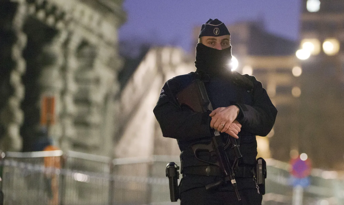 Policists Briselē. Ilustratīvs attēls