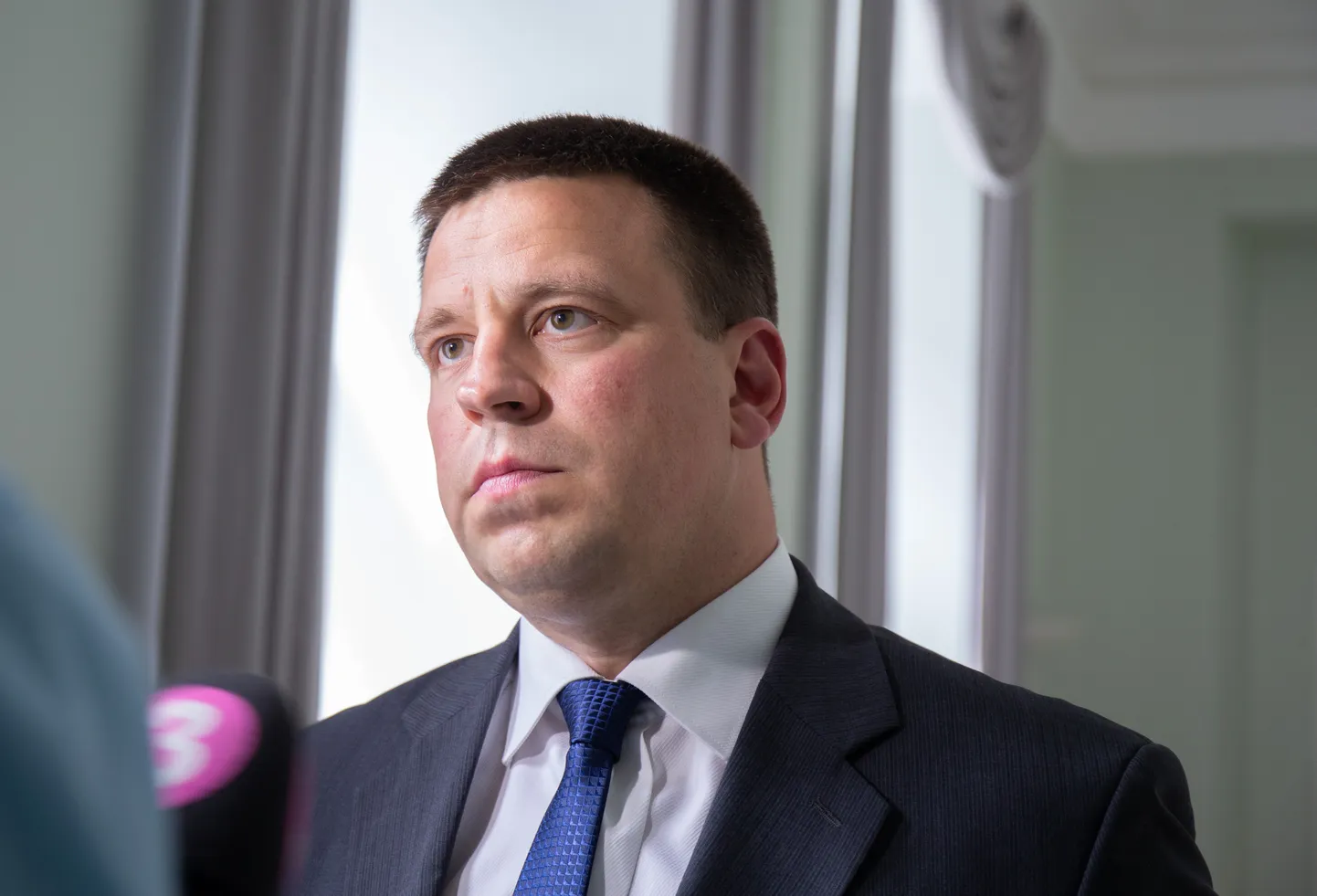 Jüri Ratas riigikogus.