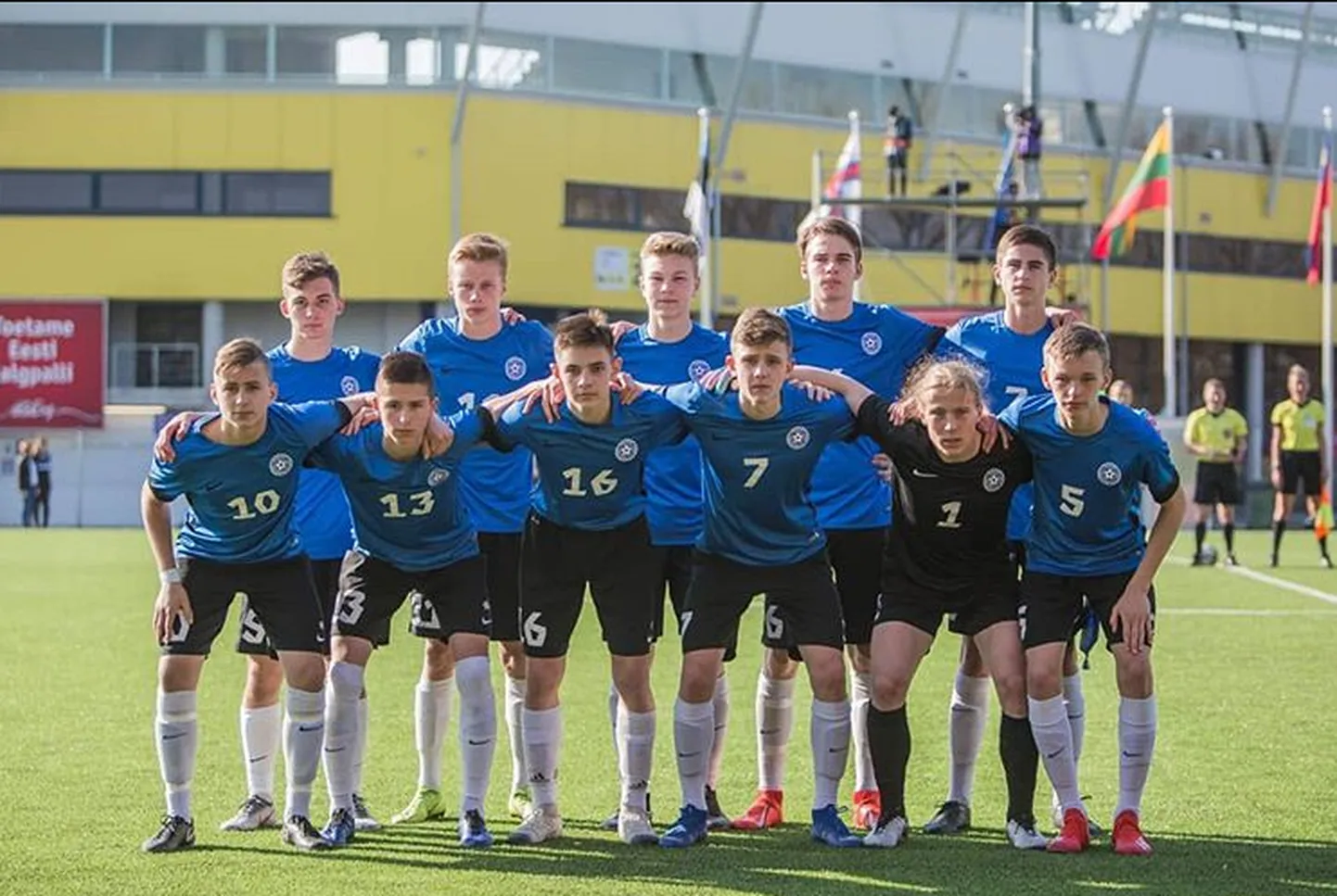 Eesti U17 jalgpallikoondis.