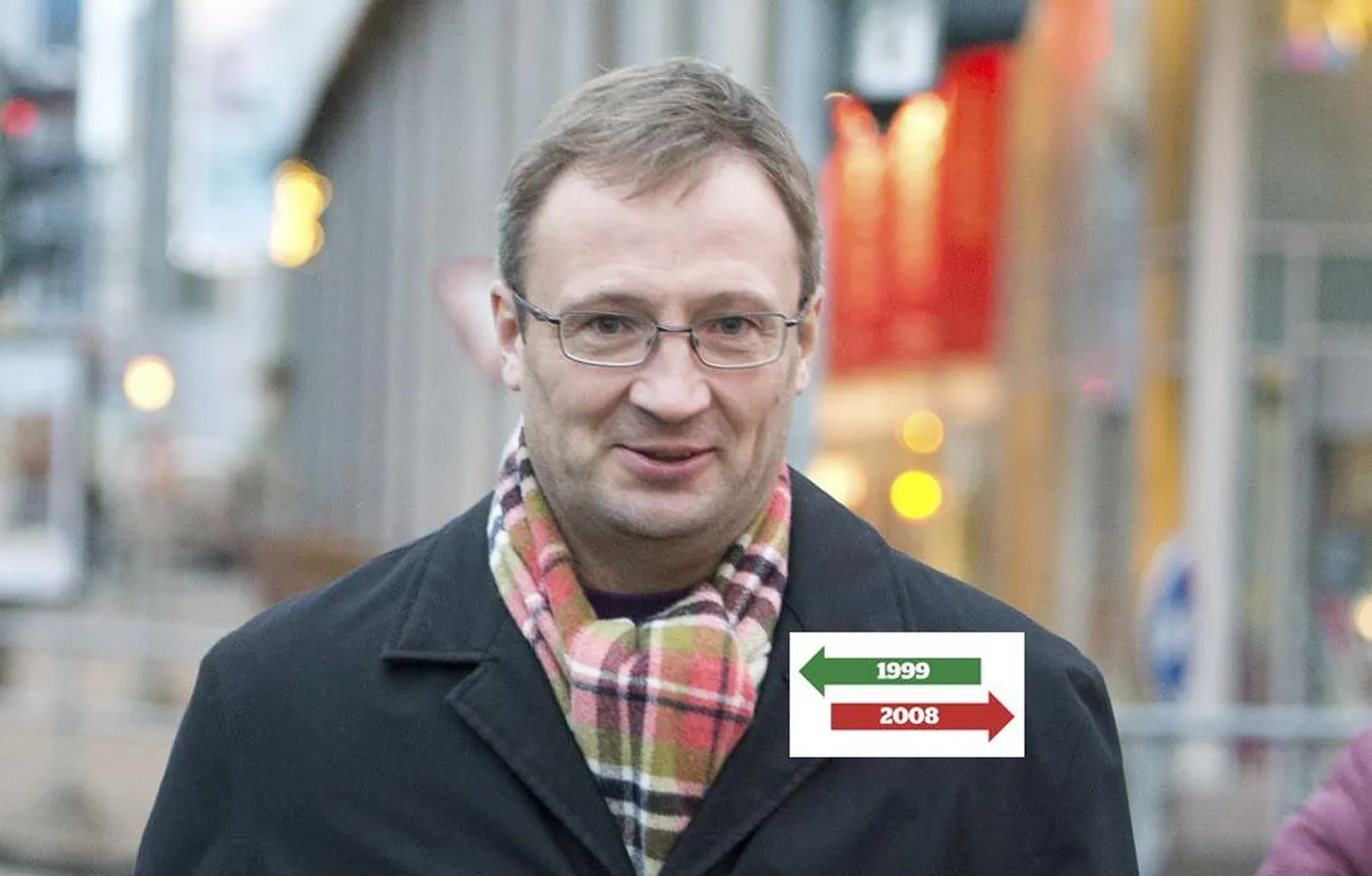 Meelis Atonen. Roheline nool tähistab esimest korda riigikokku pääsemise aastat ja punane viimase lahkumise aastat. Andmed pärinevad riigikogu kodulehelt.