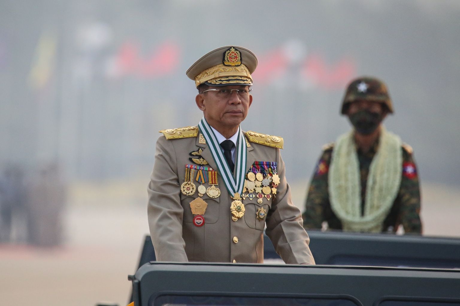 Myanmar sõjaväehunta juht Min Aung Hlaing.