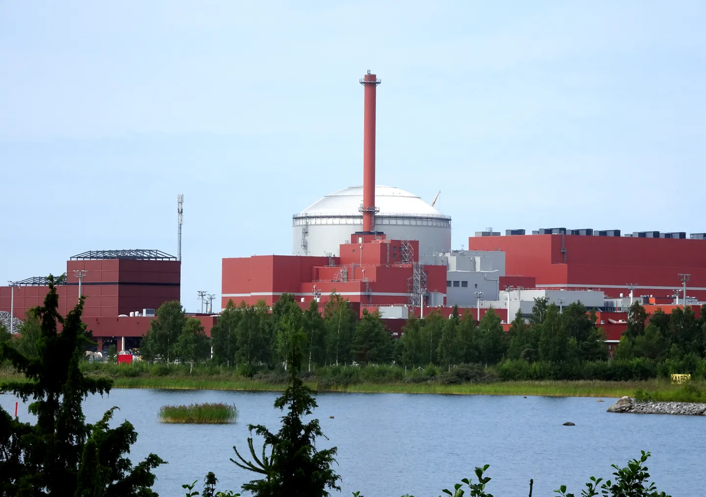Olkiluoto 3 tuumareaktor Eurajokis.