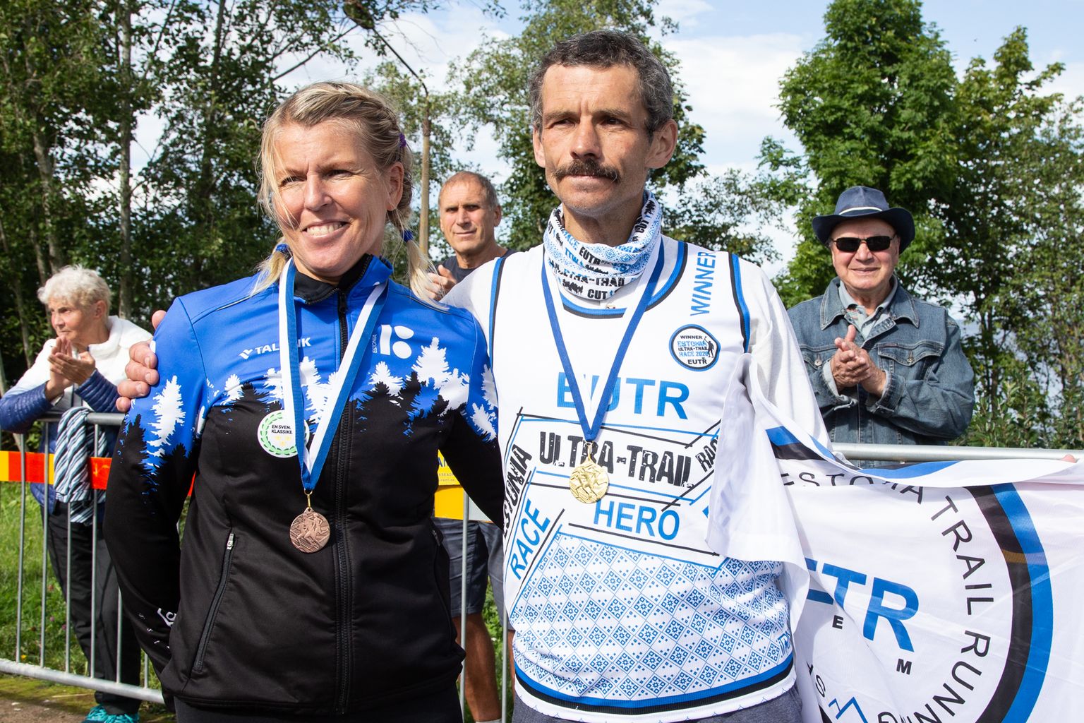 С минувшего воскресенья обладателями рекордов Эстонии в 24-часовом забеге являются Райли Рюйтель и Владимир Фролов.