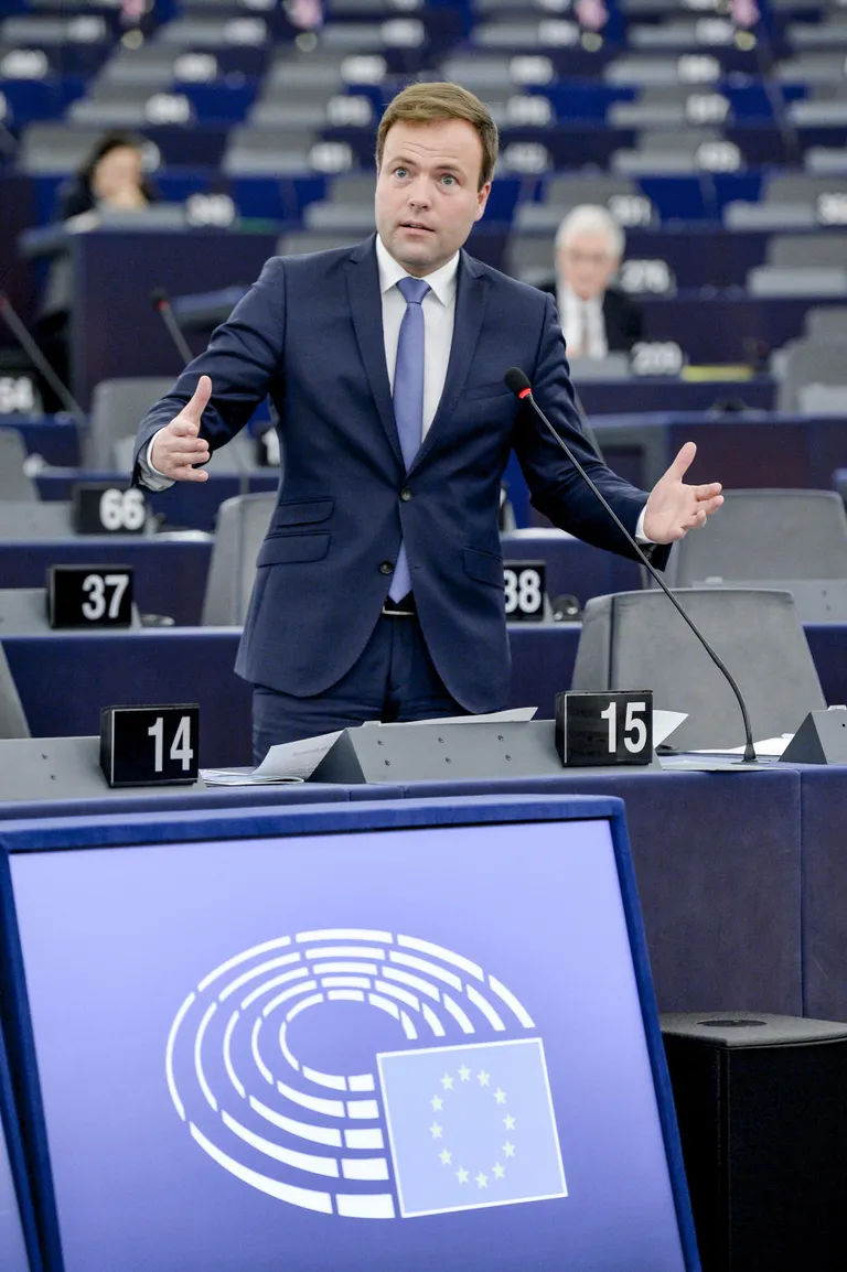 Saksamaa eurosaadiku Sven Simoni arvates on praegu esitatud ELi taastumiskava suur puudujääk see, et tegemist on vana tüüpi eraldiste programmiga, kus raha läheb liikmesriikidele ilma, et sel oleks tõeline mõju tulevikule. FOTO: