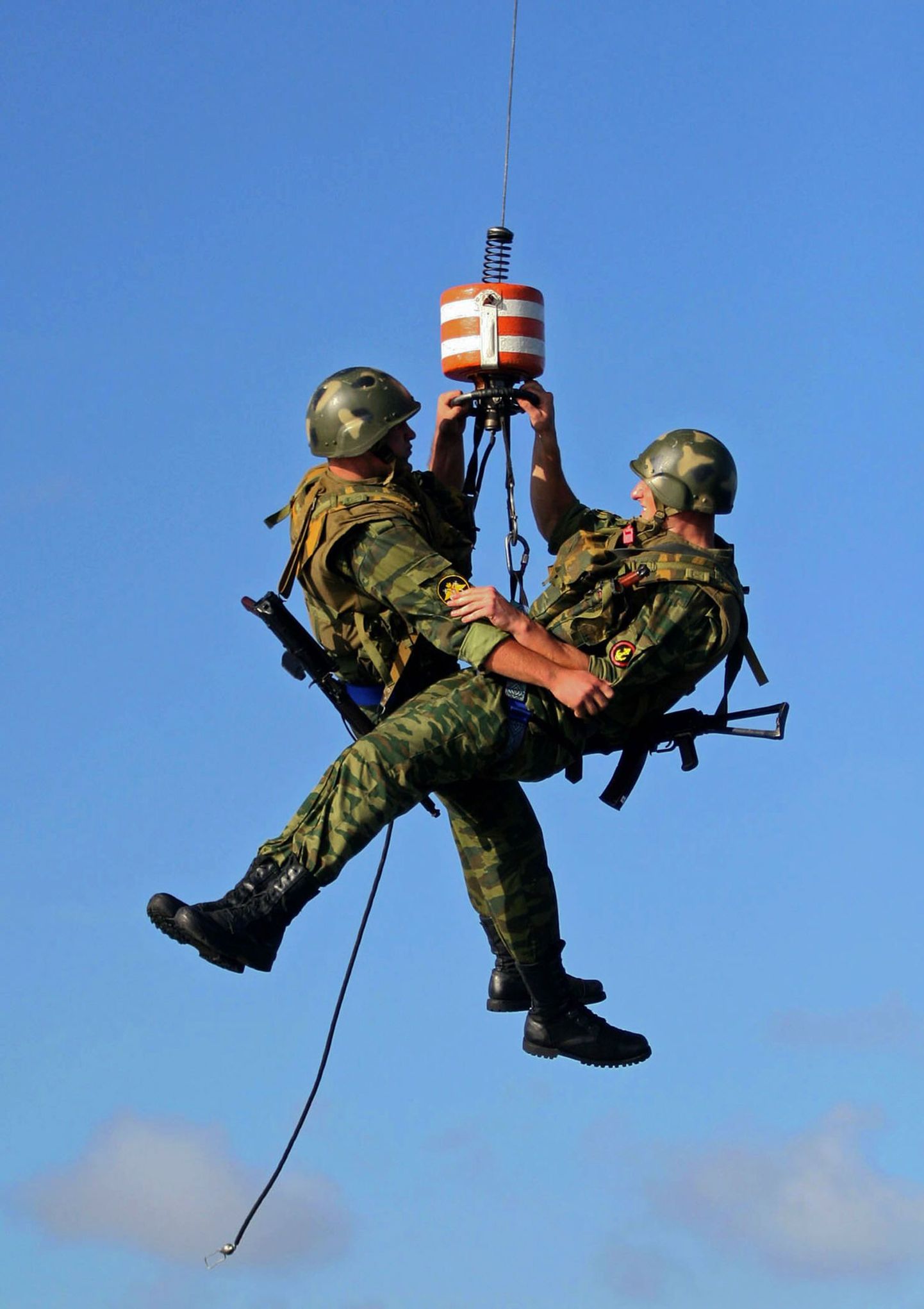 Vene mereväelased sõjaväeõppustel