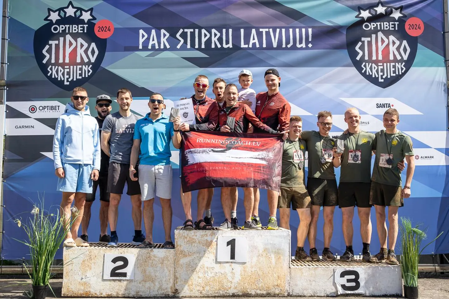 Stipro Skrējiena apbalvošanas brīdis 2024. gadā.
