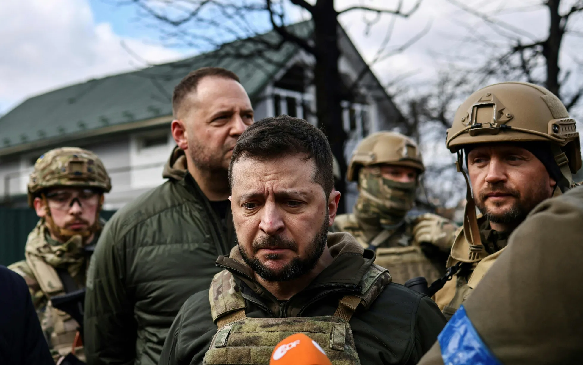 Eile külastas Butšat Ukraina president Volodõmõr Zelenskõi.