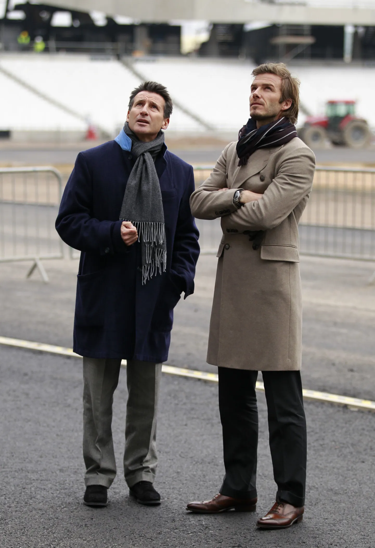 David Beckham ja Sebastian Coe