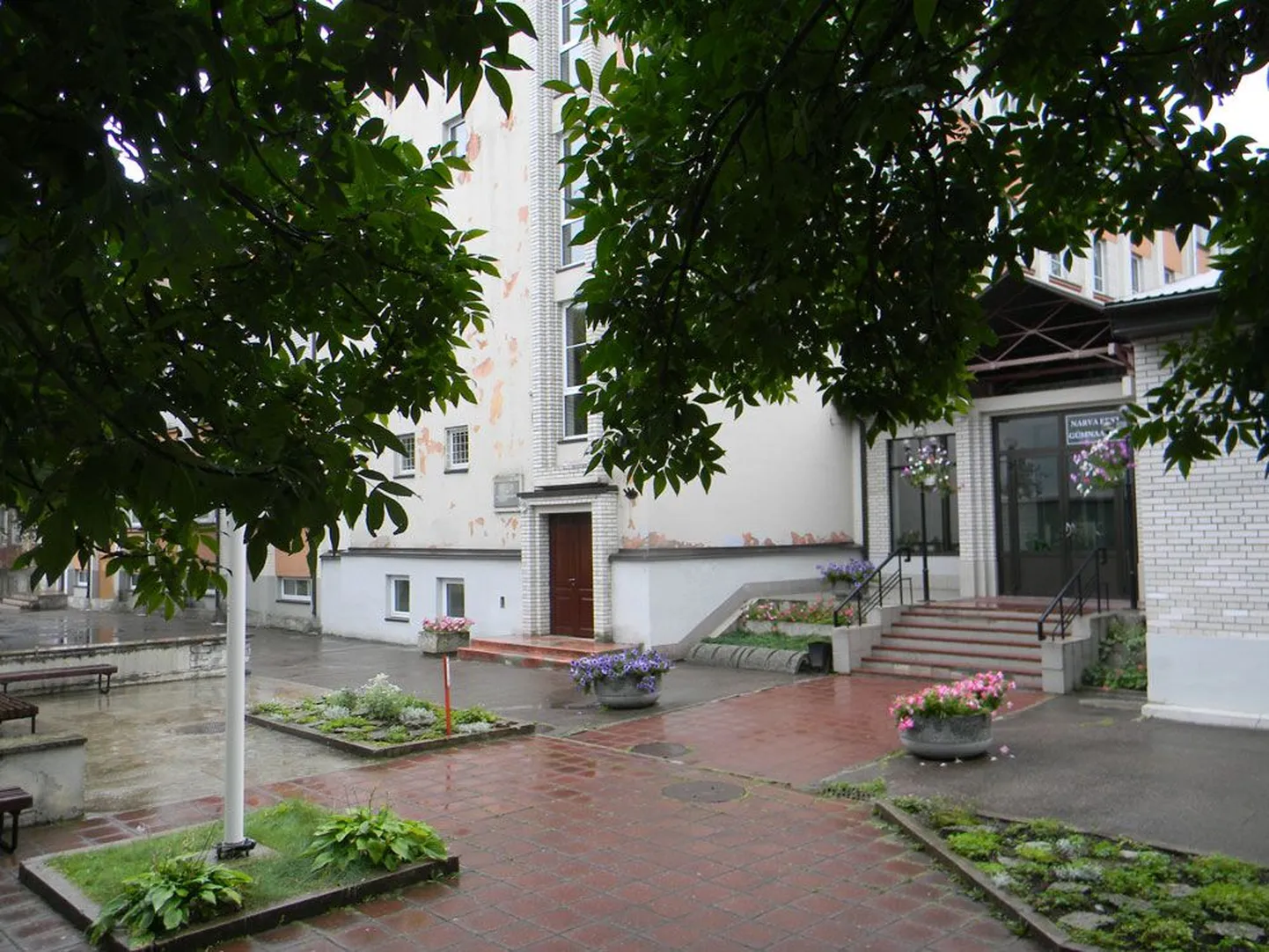 Narva eesti gümnaasiumi hoones peaksid uue plaani järgi 2014. aasta 1. septembril õppima asuma vaid põhikooliõpilased, mõlema kooli gümnasistid aga selle kõrval paiknevas vanalinna gümnaasiumi hoones.