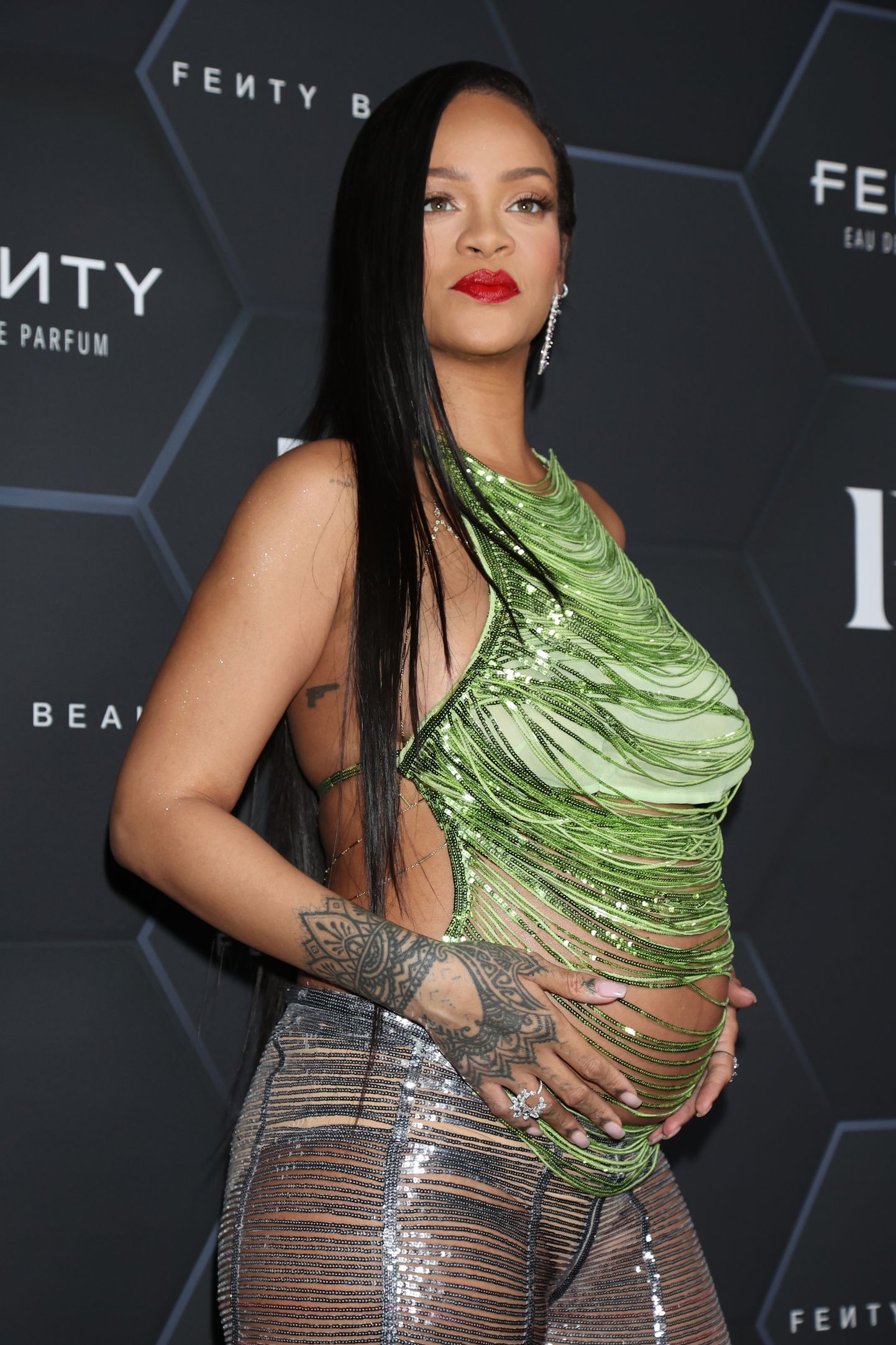 Rihanna 11. veebruaril Fenty Beauty üritusel.