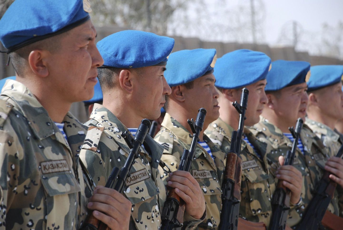 Kasahstani sõdurid.