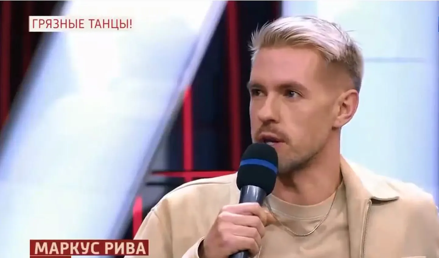 Маркус Рива на программе "Прямой эфир"