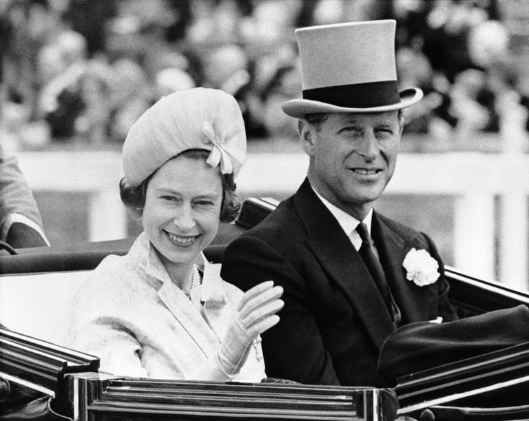 Королева Елизавета и принц Филипп, 1962.