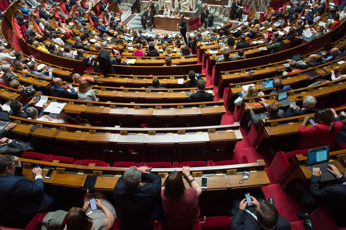 Francijas parlaments. Ilustratīvs attēls.