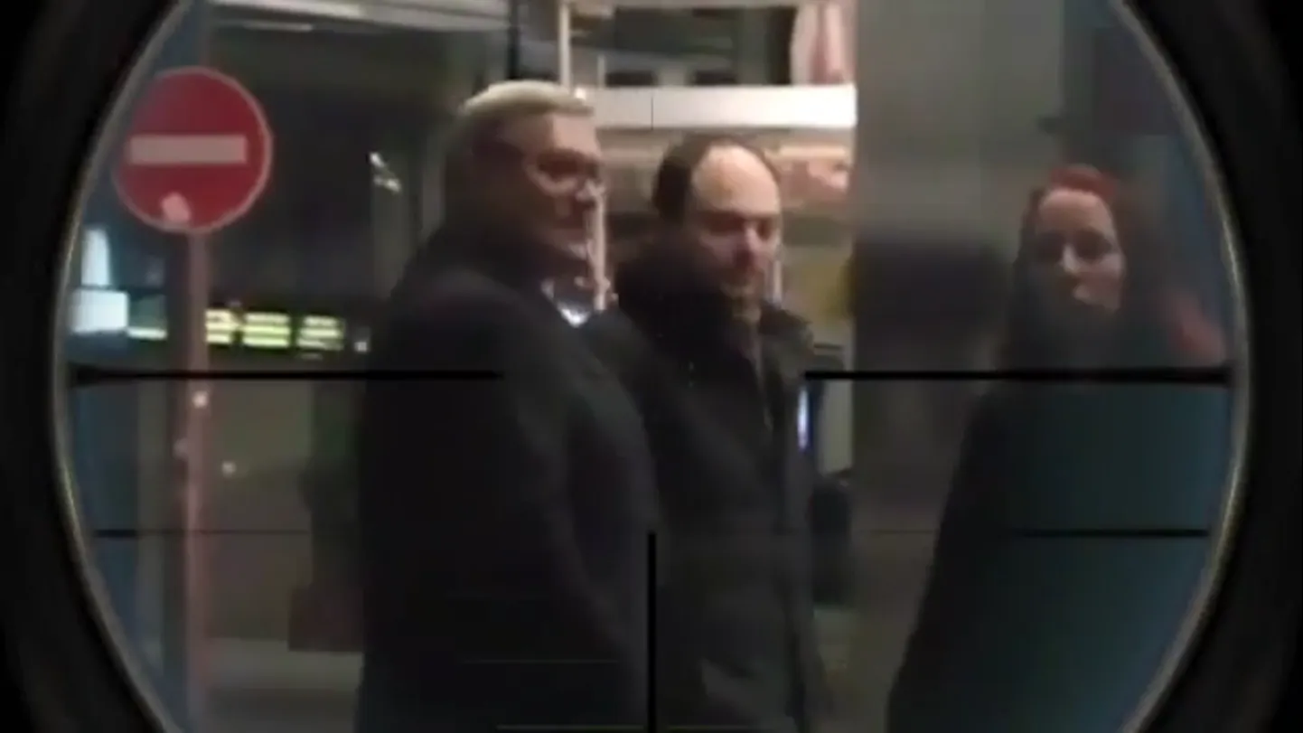 Видеозапись сопровождалась подписью: «Касьянов приехал в Страсбург за деньгами для российской оппозиции. Кто не понял, тот поймет!».
