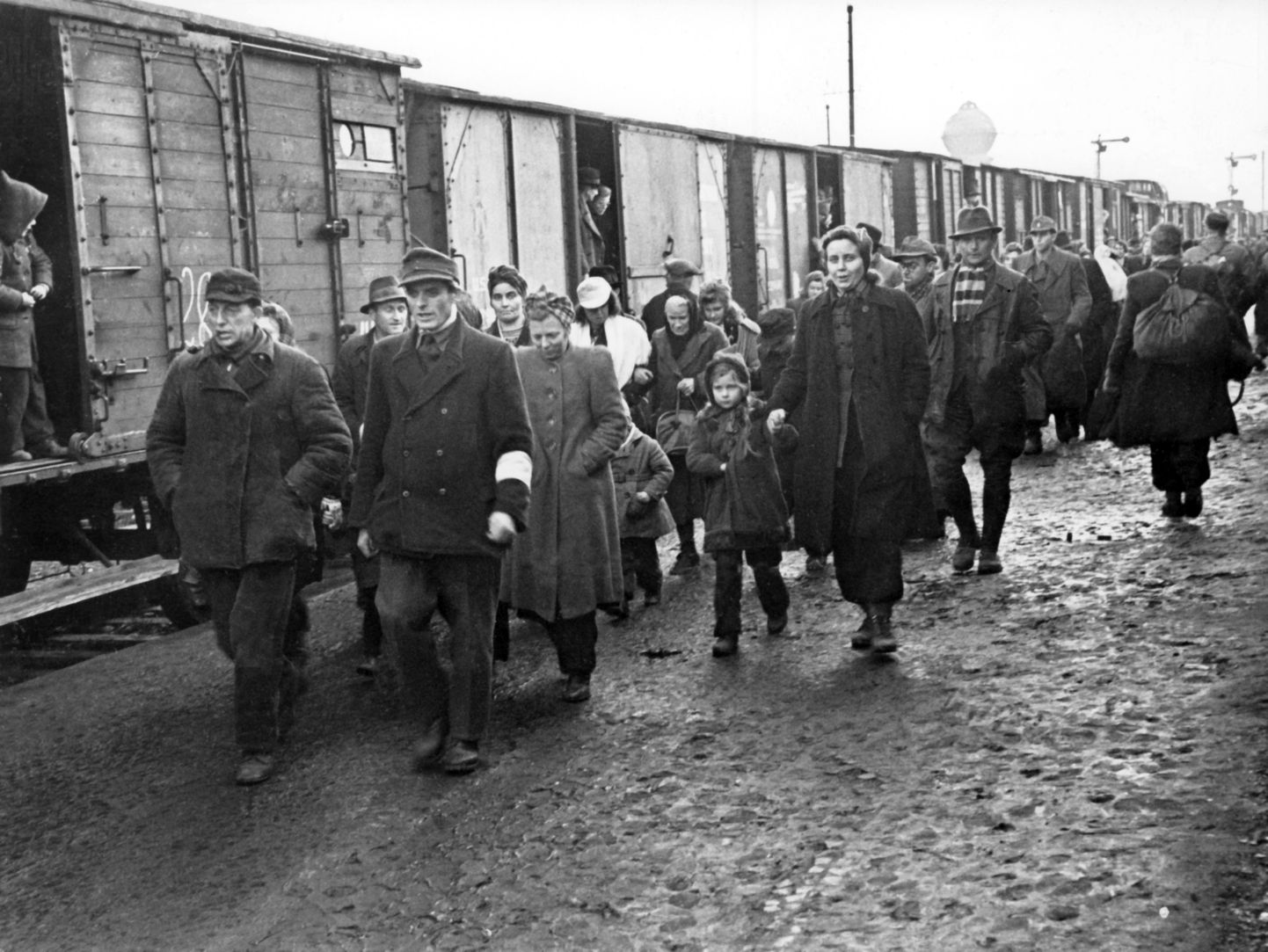 Põgenikud Saksamaal 1946. aasta jaanuaris