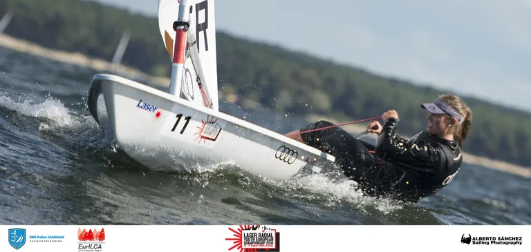Hannah Anderssohn GER210151 - Laser Radial Noorte Euroopa Meistrivõistlused 2016 - 12.08.2016 - foto Alberto Sanchez