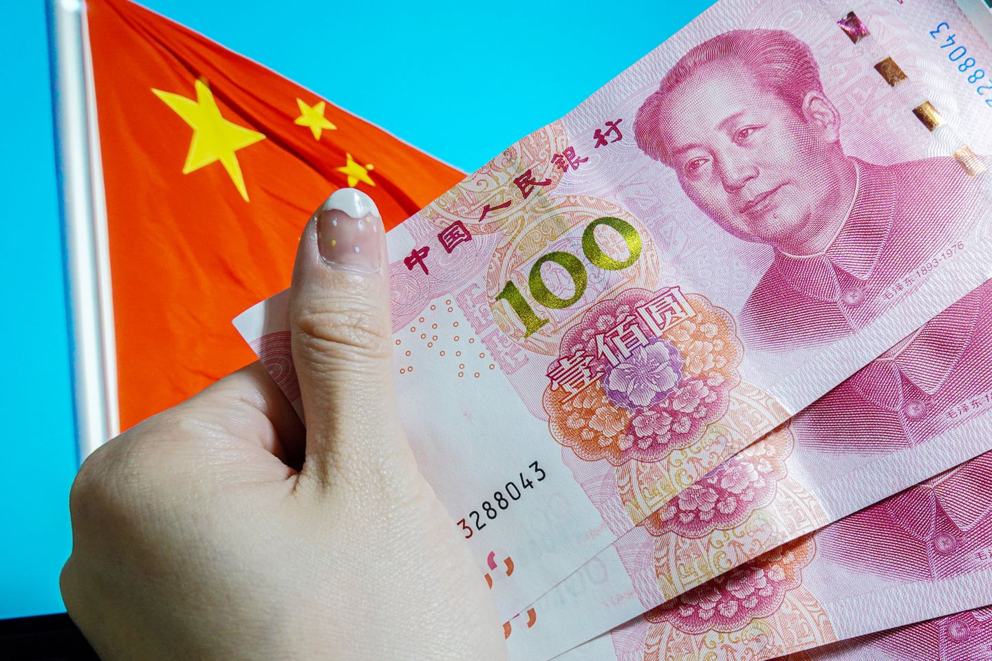 Hiina valuuta RMB.