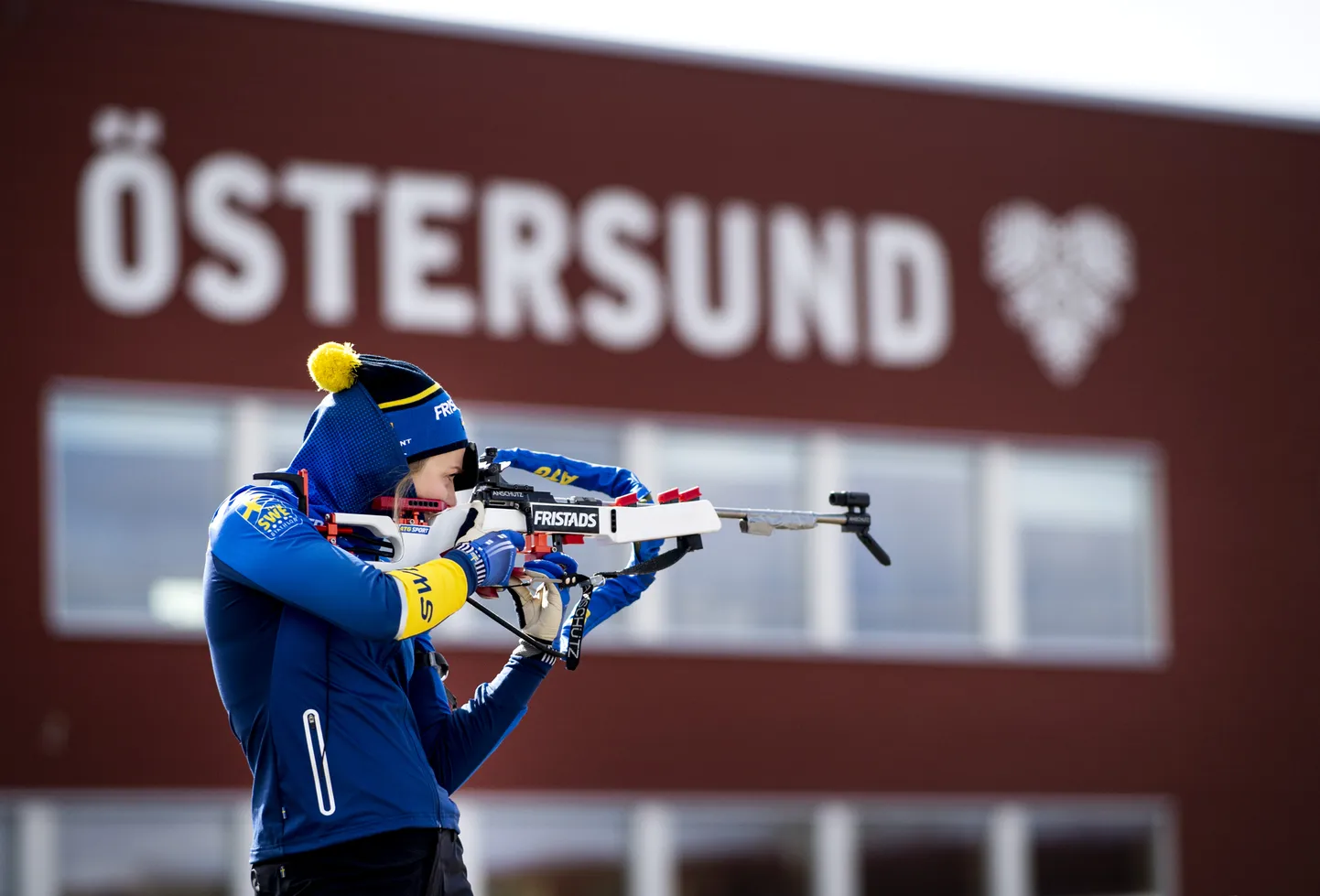 Rootsi laskesuusataja Stina Nilssoni sihik on paigast ära.