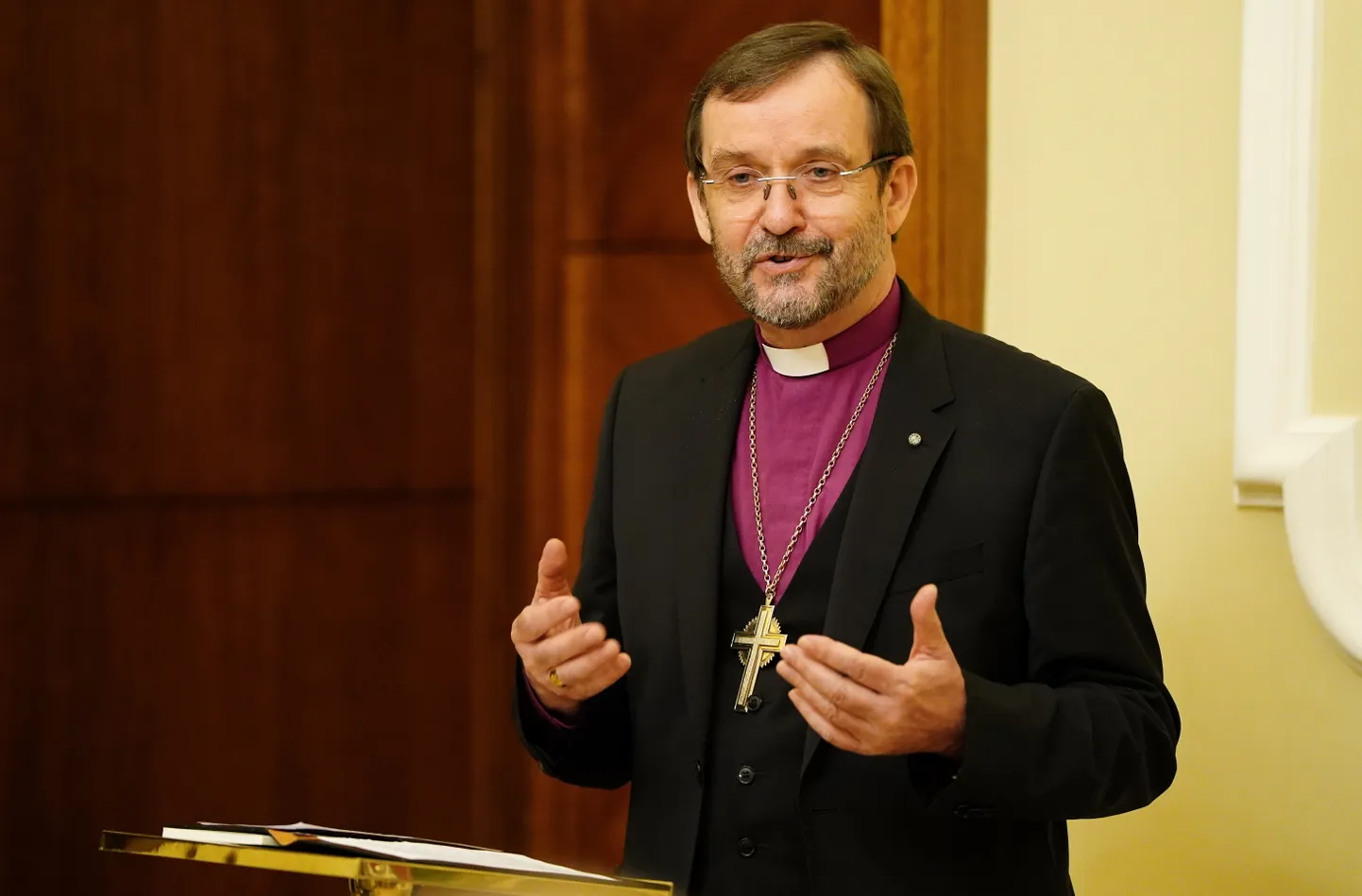 Latvijas Evaņģēliski luteriskās baznīcas arhibīskaps Jānis Vanags