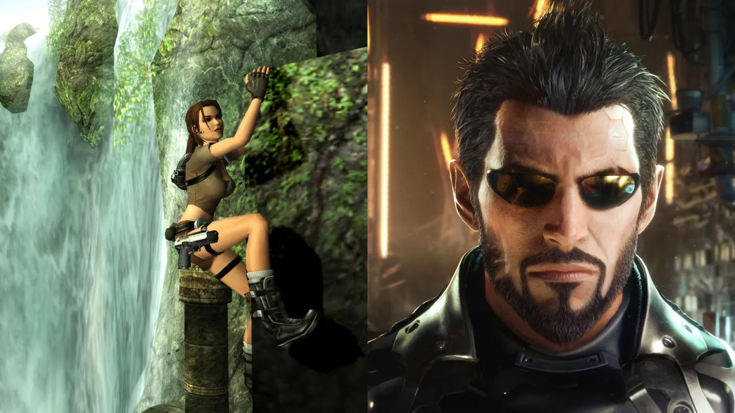 «Tomb Raider», «Deus Ex»