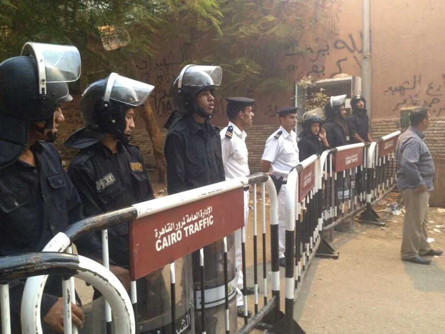 Egiptuse politseinikud.