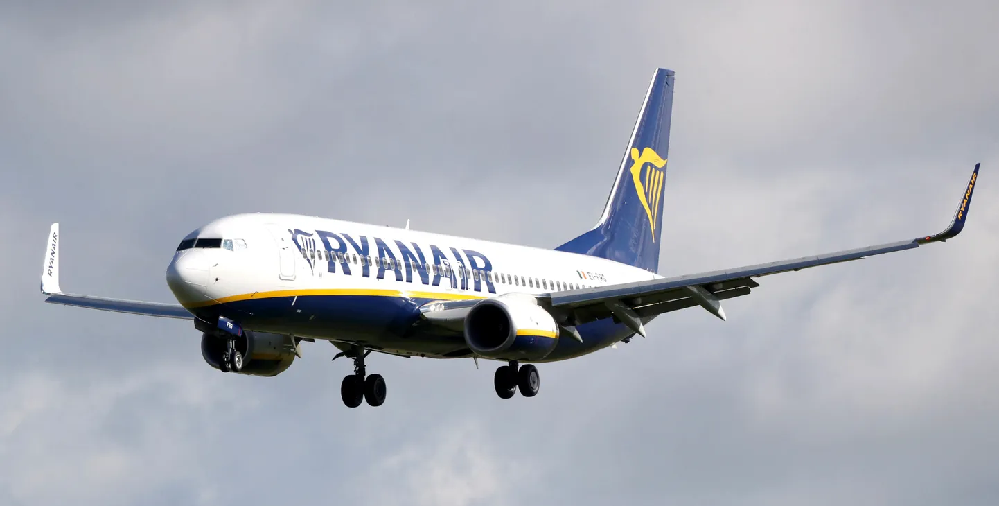 Ryanair самолет. Фото иллюстративное.