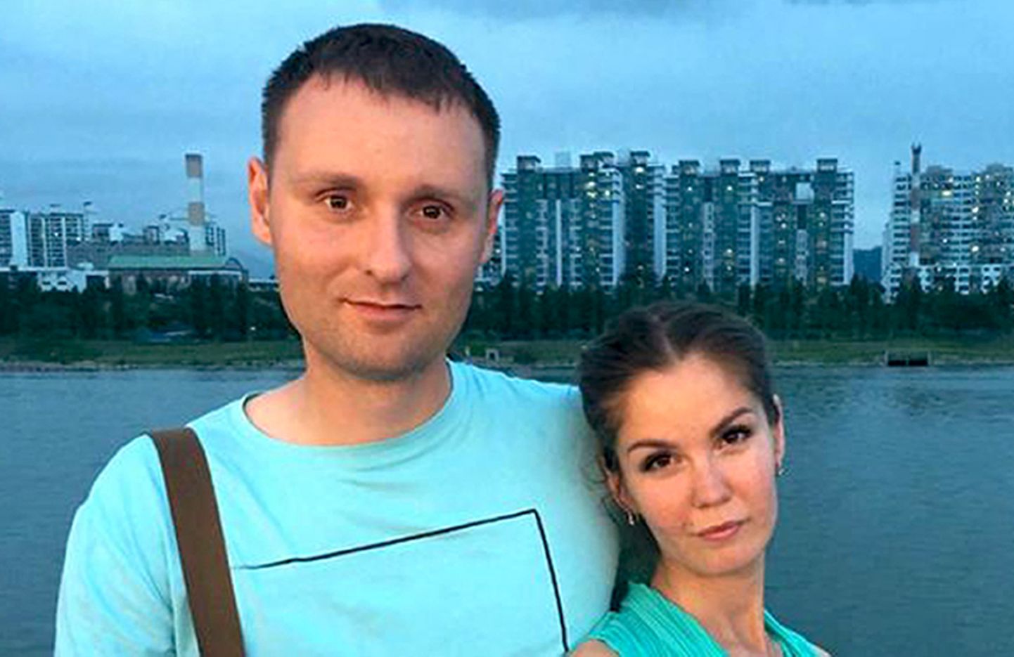 Mihhail Popov ja tema abikaasa Jelena.