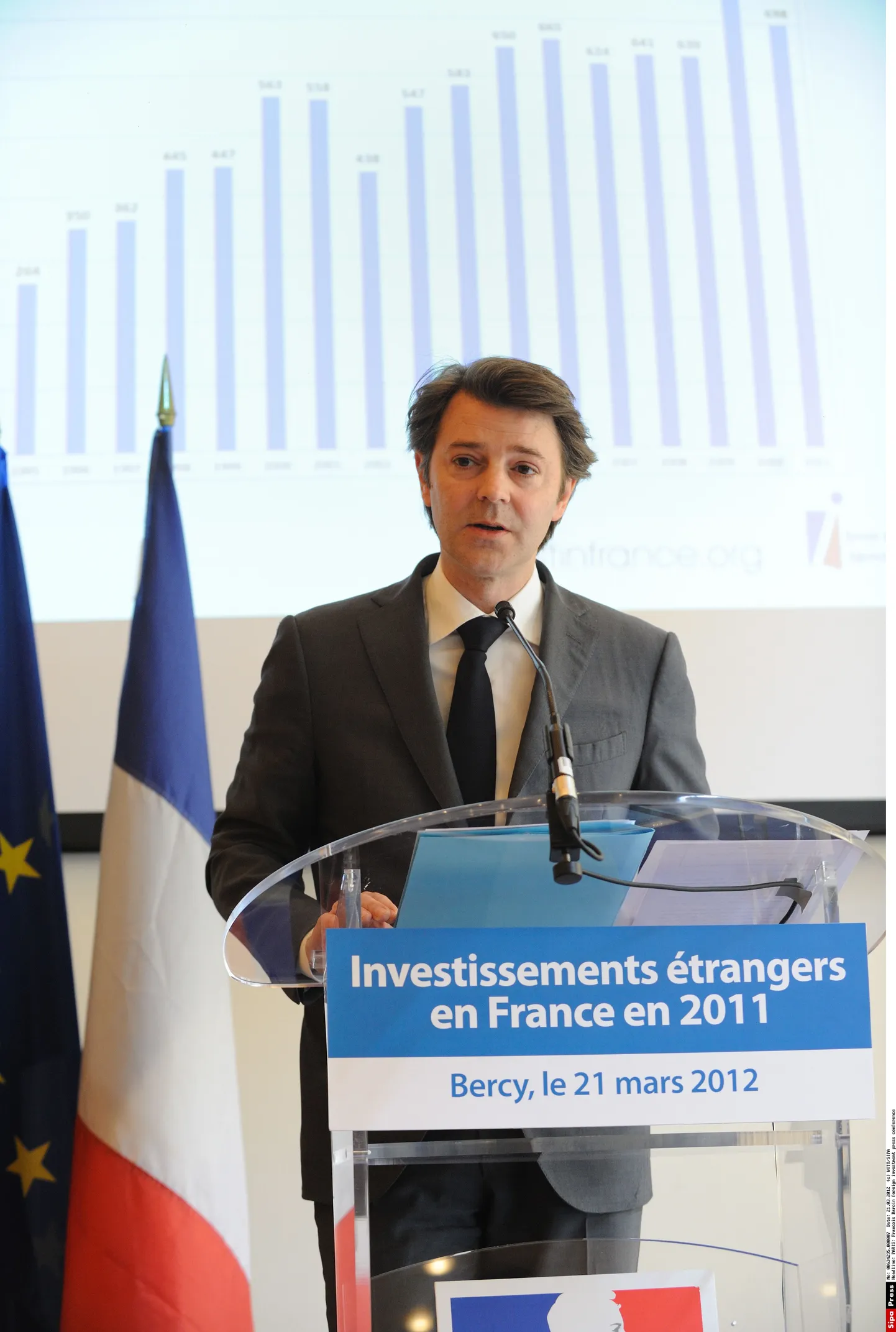 Prantsusmaa rahandusminister Francois Baroin.