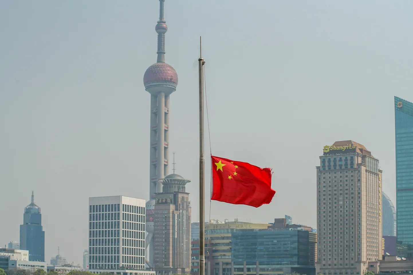 Shanghai siluett.