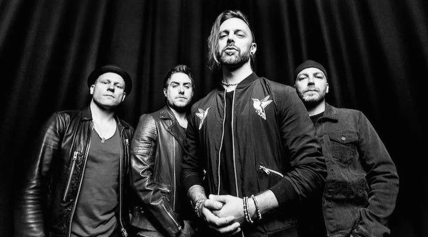 Metalbänd Bullet For My Valentine 2018.