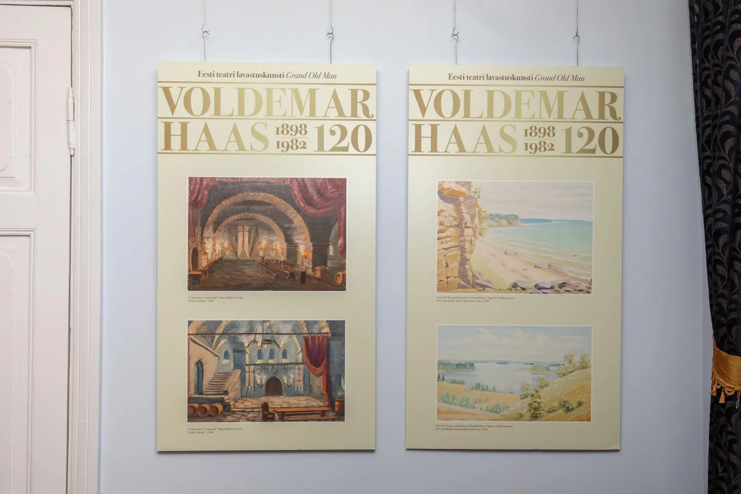 Rakvere kultuurikeskuses avatud näitus tutvustab eesti teatrikunstniku ja maalikunstniku Voldemar Haasi (1898–1982) loomingut.