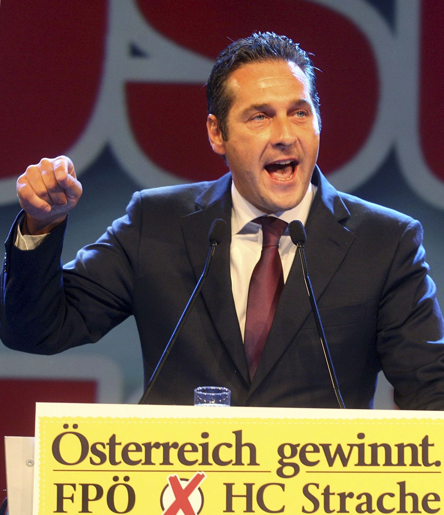 Austria Vabaduspartei juht Heinz-Christian Strache.