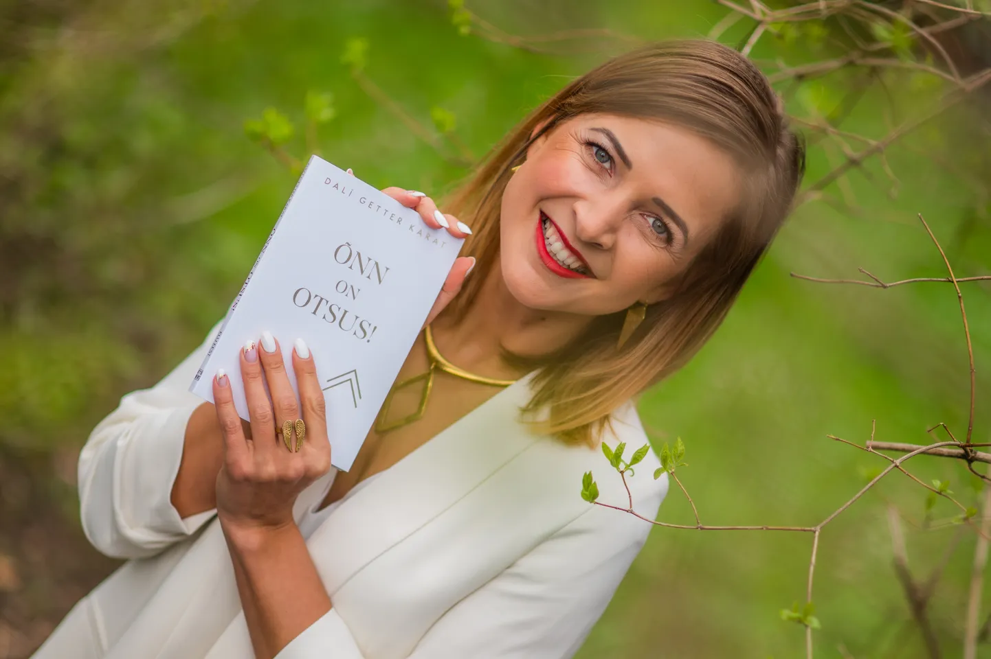 Dali Karat raamatuga «Õnn on otsus!»