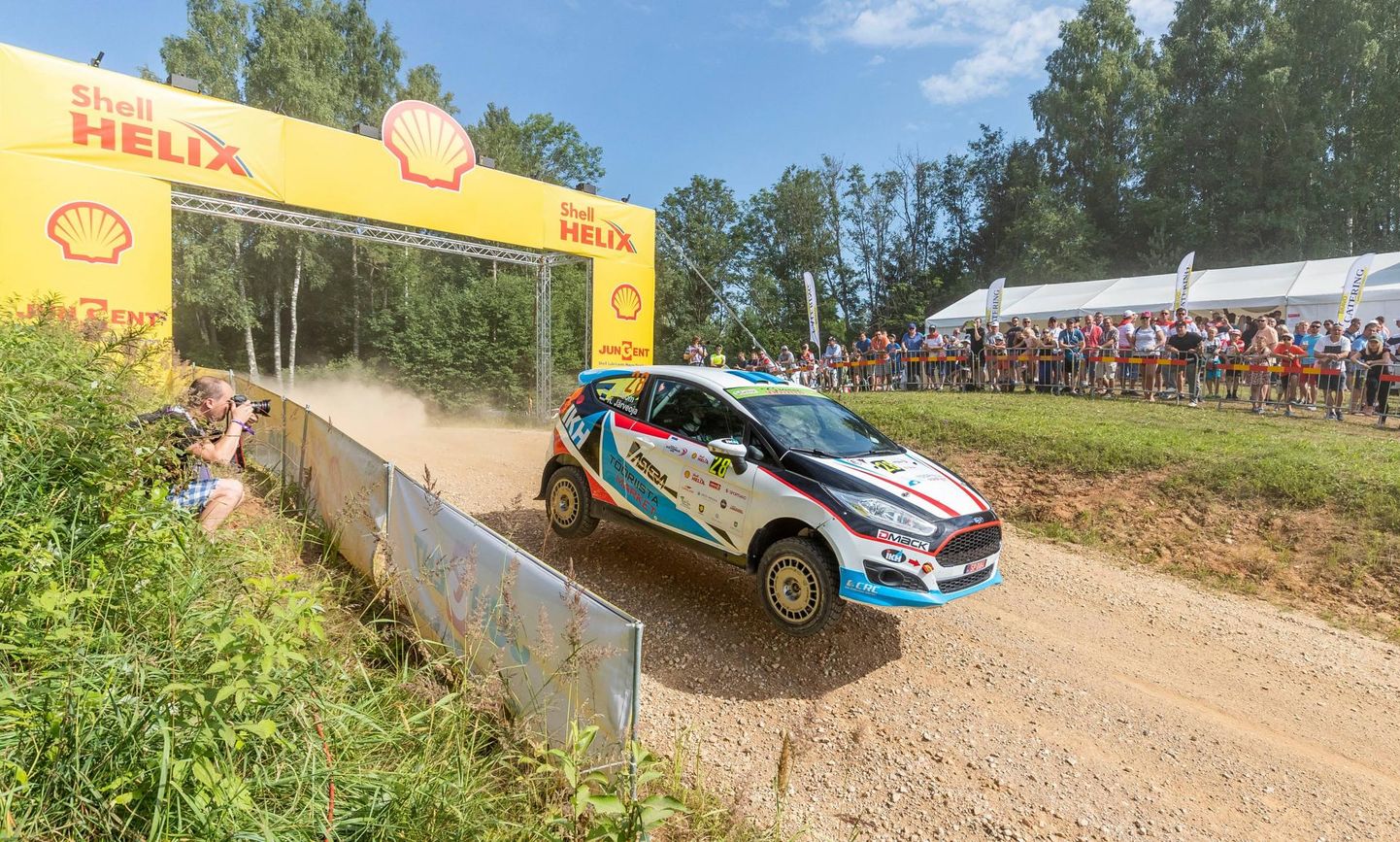 Roland Poom ja Ken Järveoja jäid Shell Helix Rally Estonia tulemusega rahule.