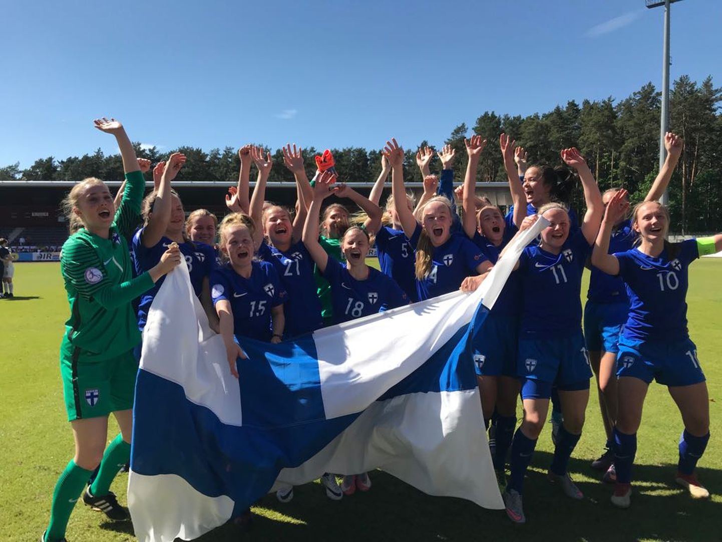 Soome U17 naiskond sõidab MM-finaalturniirile.