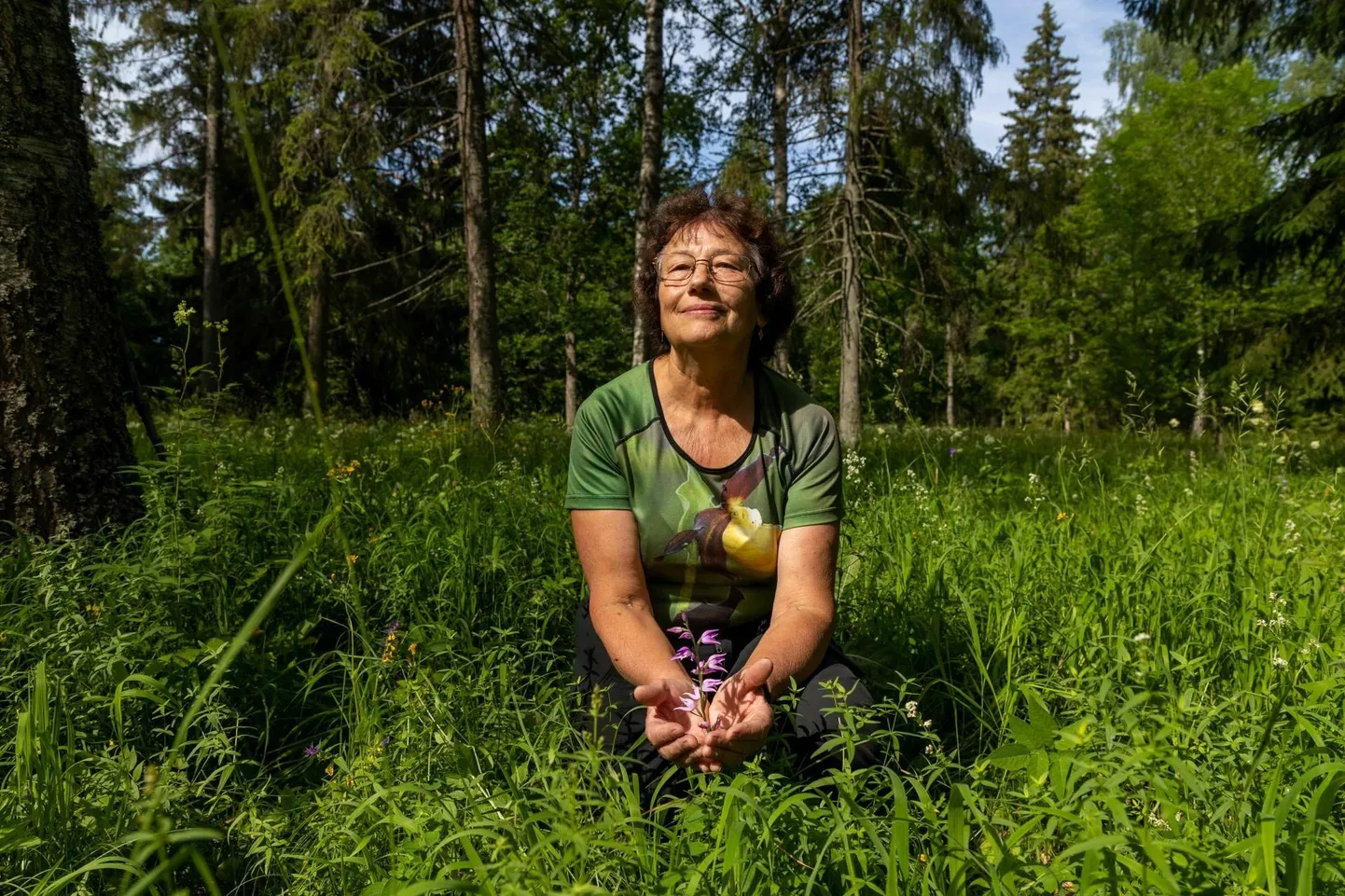 Ester Valdvee naudib elu Järva vallas Albu külas ning on üks koduomavalitsuse kui elukohaga väga rahul olevaid inimesi.