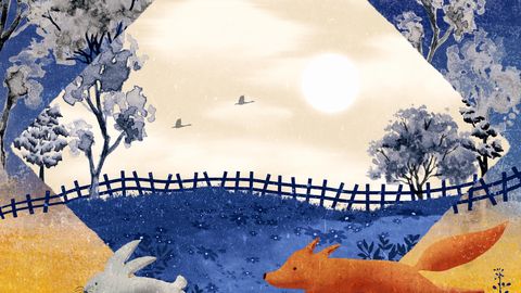 Anekdoot: pisike rebasepoeg ja vana jänes