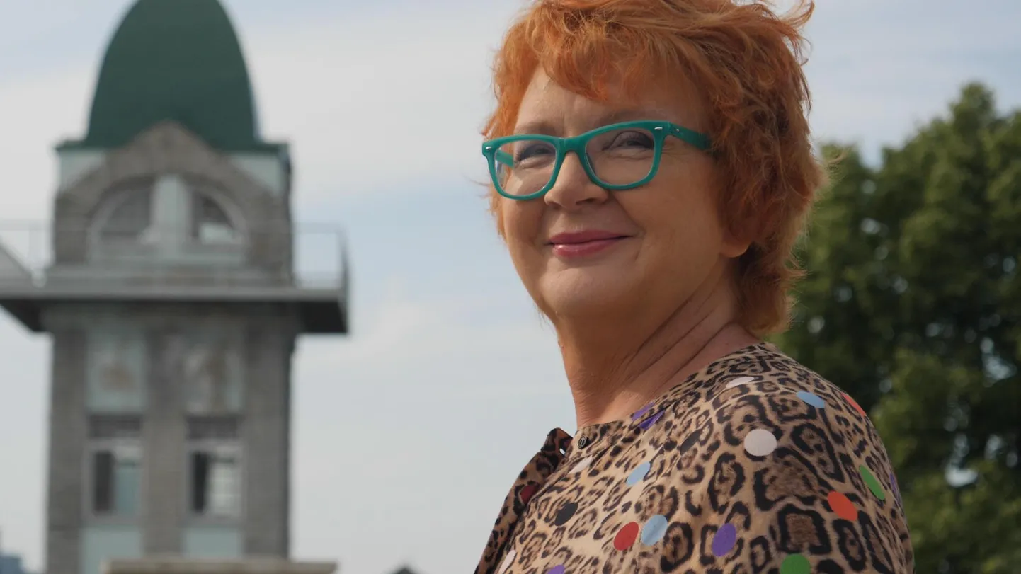Yana Toom. Kaader saatest «Päev, mis tõi vabaduse: 30 aastat augustiputšist». FOTO: Kaader Saatest